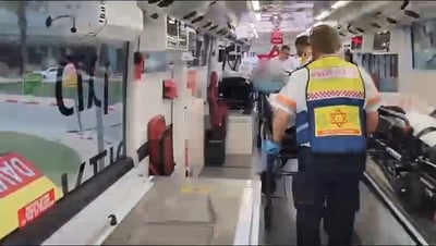 בית חולים על גלגלים: כך מפנים את החולים מבית החולים סורוקה