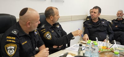 מפכ"ל המשטרה בסיור מחוזות