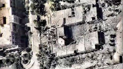 מפקדת ״ת'אראללה" לאחר התקיפה