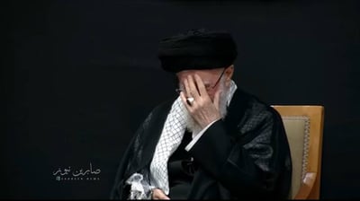 חמינאי בהופעה  פומבית מאז תחילת המלחמה