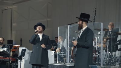 בערי וועבר, הרשי ויינברגר ומנדי הרשקוביץ במחרוזת "אל תירא"
