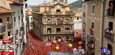 פסטיבל מרוץ השוורים בספרד