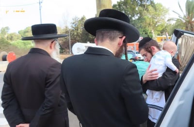 חגיגות שחרור האסיר ר' דוד מנחם מינצברג