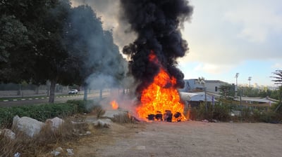 תיעוד מאירועי הבוקר