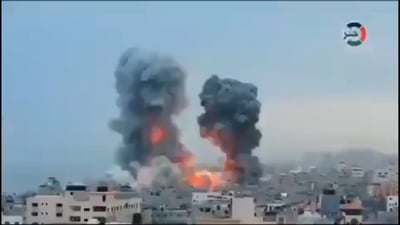 מטוסי חיל האוויר השלימו סדרת תקיפות בנמל חודיידה שבתימן | צפו
