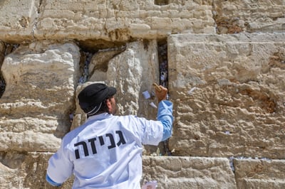 הכותל המערבי, השבוע 