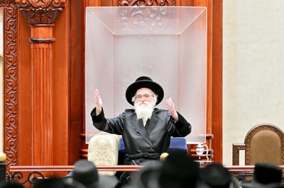 ערב ומוצאי ר"ה בחצה"ק ויזניץ