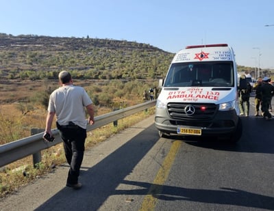 זירת הפיגוע