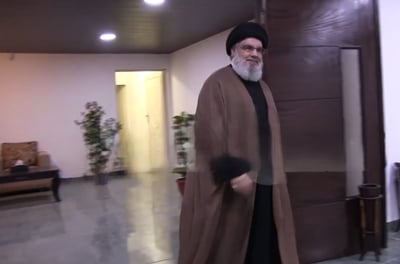 נסראללה בתיעוד חדש