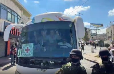 הרוצחים מסמנים V: האוטובוס הראשון של המחבלים ששוחררו הגיע לרמאללה