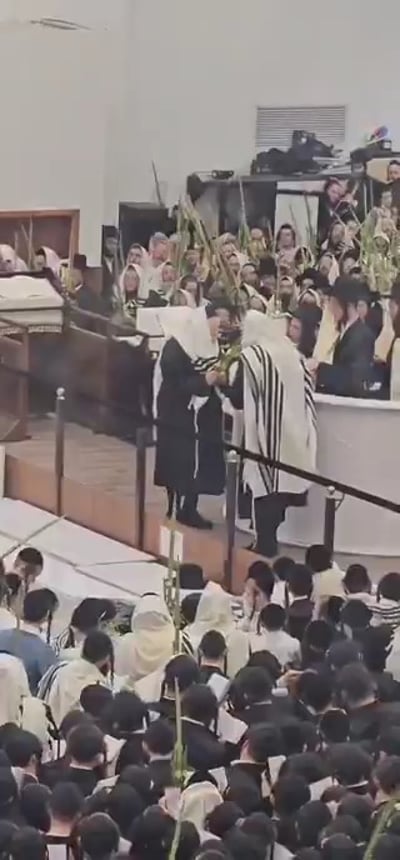 שואגים הושע נא : הושענא רבה בצל האדמו"ר מגור 