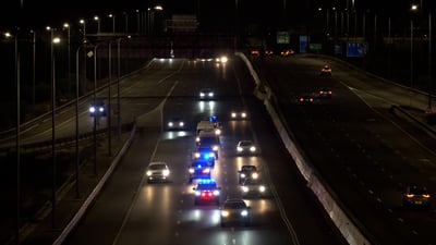 העברת גופות החטופים, הלילה