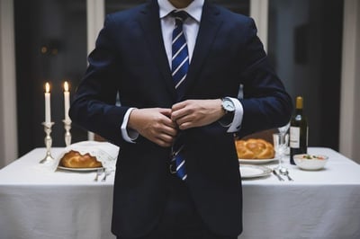 קצר או ארוך - חליפה לכבוד שבת 