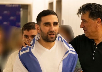 כלפון ביום שחרורו