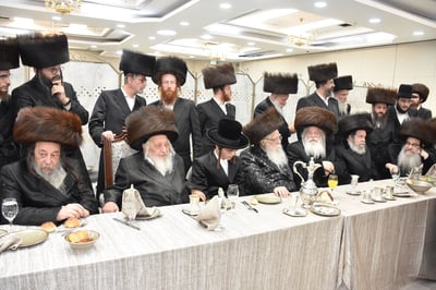 שמחת התנאים בחצרות נדבורנה - נאראל - זוועהיל - שאץ ויזניץ 