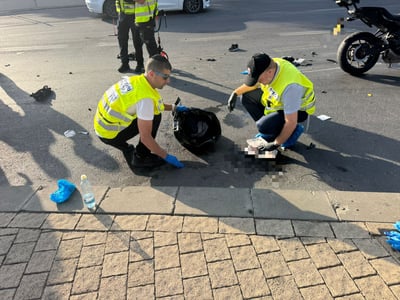 רוכב אופניים נהרג בתאונה מחרידה לאחר שרוכב אופנוע התנגש בו