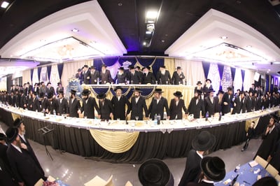 מעמד הכתרת 70 דיינים ומורי הוראה בירושלים