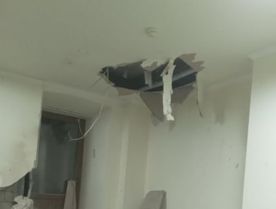 נס: הרב החרדי יצא מבית הכנסת דקות לפני שהטיל פגע ישירות במקום