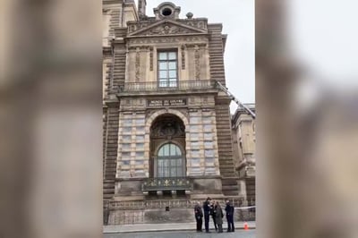 מוזיאון הלובר ביום השוד