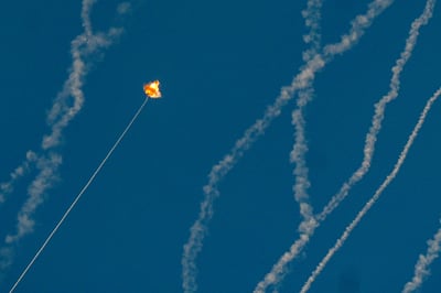 יירוט רקטות ששוגרו מלבנון | ארכיון