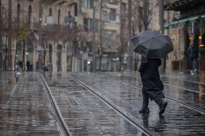 גשם בירושלים