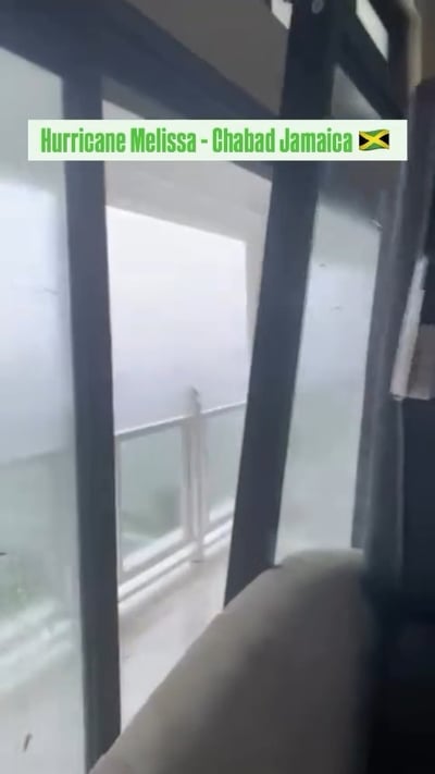 שליחי חב"ד בג'מייקה "הסתתרו בחדר קטן בלי חלונות כדי להגן על עצמם"