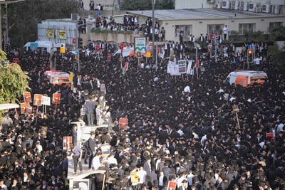 עצרת התפילה בשבוע שעבר