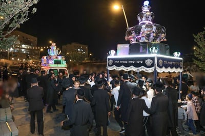 הכנסת ספר תורה לישיבת ברסלב לבעלי תשובה 'נשמת ברסלב'