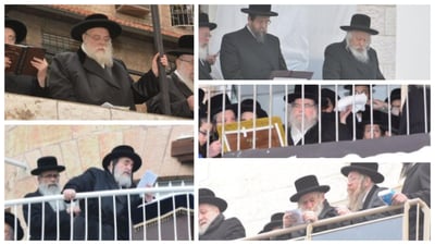 מלון עבור ראשי הישיבות, מרפסות וצמתים לאדמו"רים | איפה יעמדו גדולי ישראל? זו המפה המלאה