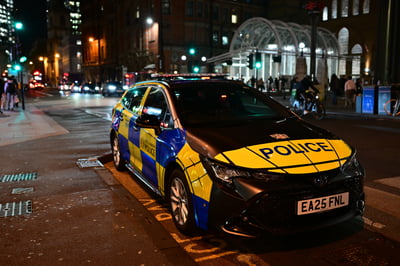 ניידת משטרה בבריטניה