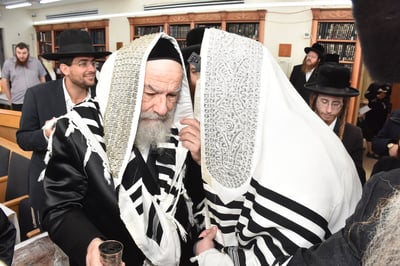 שמחת הברית בחצרות אשלג -  עתלית - גארליץ