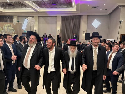 שמחת נישואי בת הרב אשר ויזל