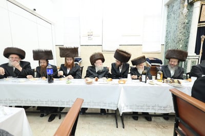 שמחת הברית לנכד הגה"צ רבי שמואל דוד גולדמן - גאב"ד זוועהיל