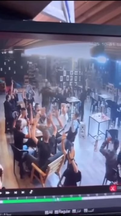 לזה הם לא ציפו: כך זה נראה כשכוחות צה"ל פשטו על בית קפה בג'נין | צפו