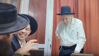 "נראה מאה אחוז": אריאל שמאי אחרי השחרור בבית הגרמ"ה הירש | צפו