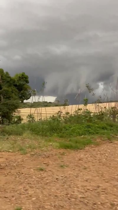 "כמו מלאך המוות בענן שחור": טורנדו עוצמתי פגע בברזיל - 6 נהרגו | תיעוד 