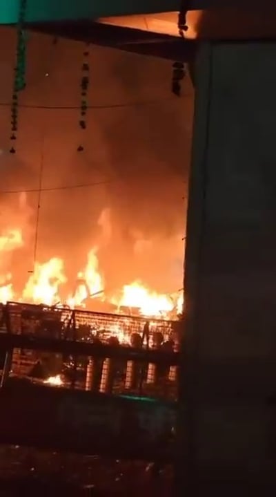 הפיגוע בהודו , הלילה