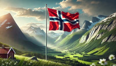 דגל נורבגיה