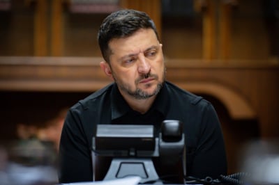 נשיא אוקראינה ולדימיר זלנסקי