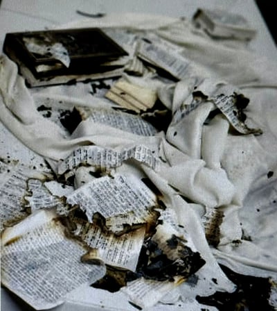 מזעזע: תושב בית שמש שרף בית כנסת בירושלים; ספרי קודש עלו באש