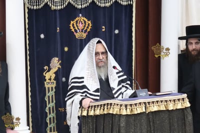 האדמו"ר מסאטמר בדרשה בביהמ"ד 'כתב סופר'