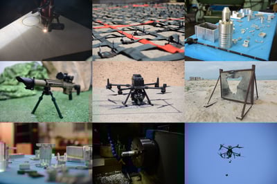 רחפני נפץ מטילי רימונים