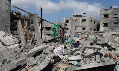 ההריסות בעזה