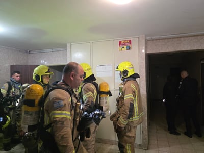 זירת שריפה | להמחשה