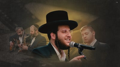 שרוליק קלצקין במחרוזת להיטים של הכוכב העולה מארה"ב