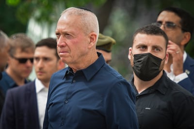 שר הביטחון לשעבר יואב גלנט