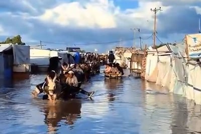 ההצפות בעזה