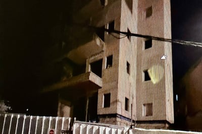 הבניין בו נתפסו השב"חים