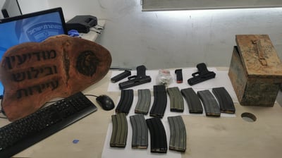 אמצעי הלחימה שנתפסו