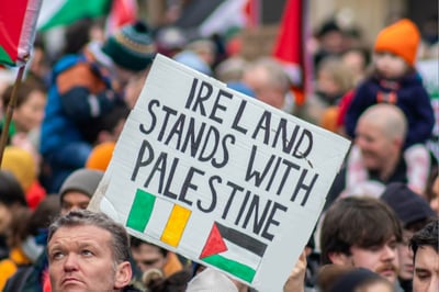 הפגנות פרו-פלסטיניות באירלנד